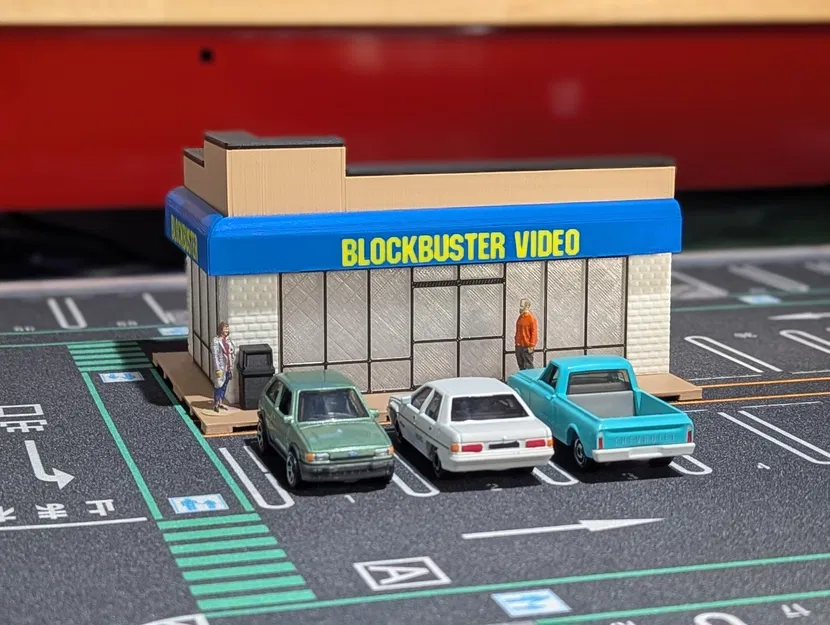 Mô hình Blockbuster Video - Diorama tỷ lệ 1:64 - Image 7