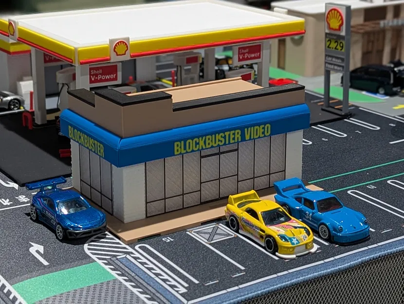 Mô hình Blockbuster Video - Diorama tỷ lệ 1:64 - Image 9