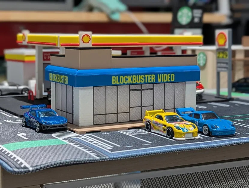 Mô hình Blockbuster Video - Diorama tỷ lệ 1:64 - Image 10