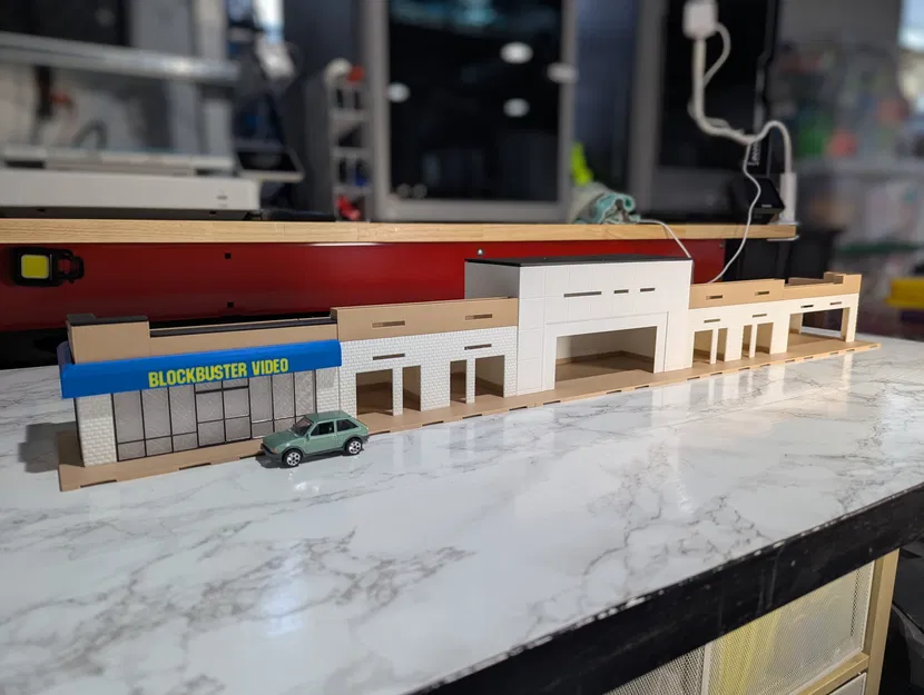 Mô hình Blockbuster Video - Diorama tỷ lệ 1:64 - Image 11