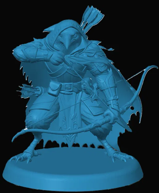 Mô hình Kenku Ranger cho game nhập vai - Image 1