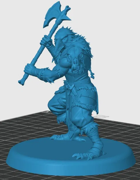 Mô hình Kenku Barbarian cho game RPG - Image 3