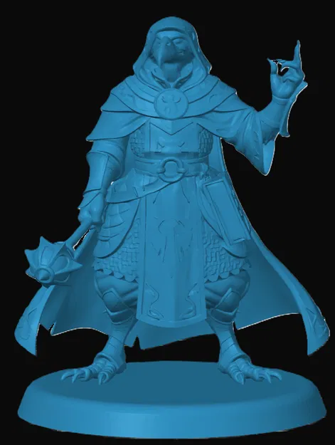 Mô hình Kenku Cleric cho game nhập vai - Image 1