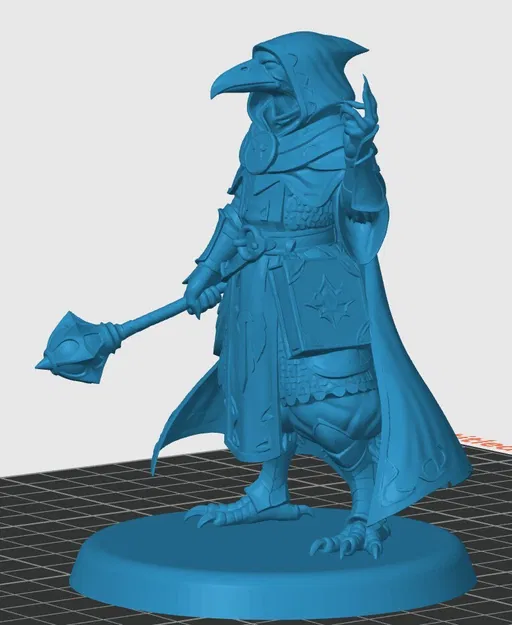 Mô hình Kenku Cleric cho game nhập vai - Image 2