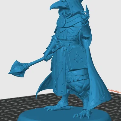 Mô hình Kenku Cleric cho game nhập vai