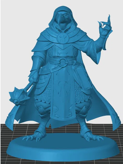 Mô hình Kenku Cleric cho game nhập vai - Image 3