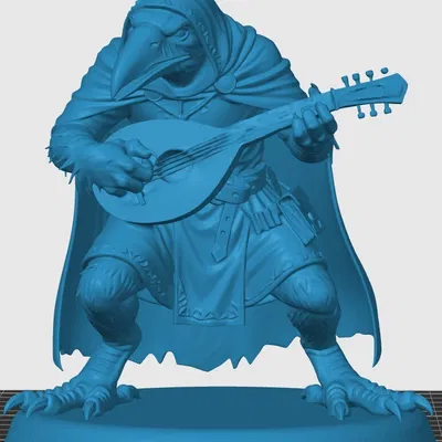 Mô hình Kenku Bard dành cho bàn chơi RPG