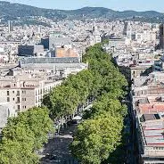 Mô hình bản đồ 3D Las Ramblas Barcelona