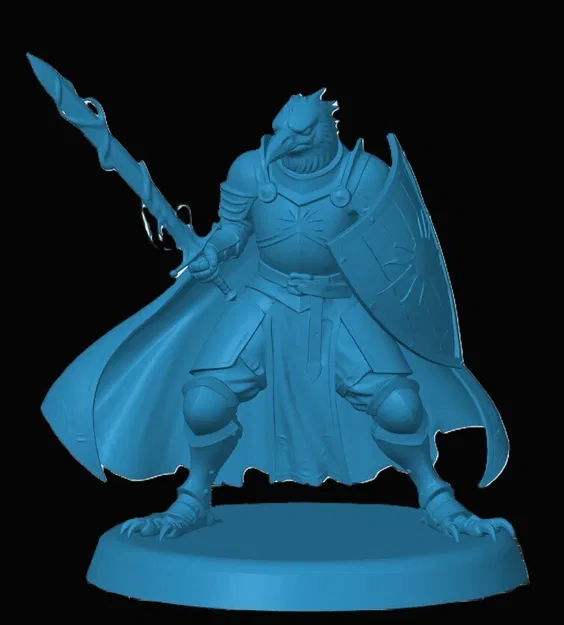 Mô hình Kenku Paladin cho game nhập vai - Image 1