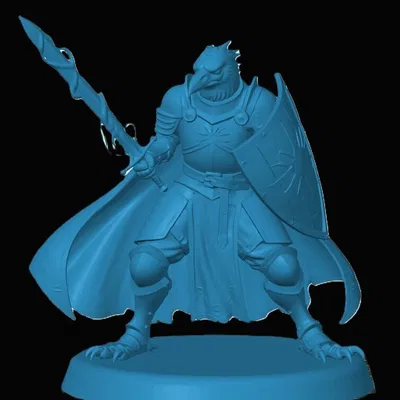 Mô hình Kenku Paladin cho game nhập vai