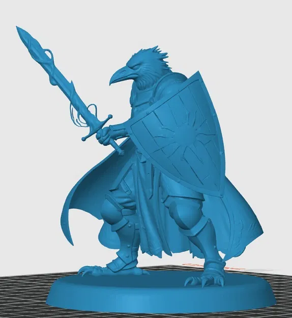 Mô hình Kenku Paladin cho game nhập vai - Image 2