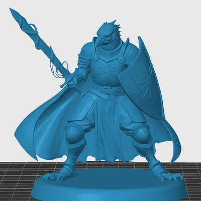 Mô hình Kenku Paladin cho game nhập vai