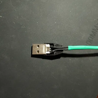 Vỏ nhựa sửa đầu cắm USB A | Kèm file CAD/STEP