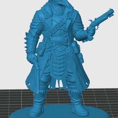 Mô hình Kenku Gunslinger (Xạ thủ Kenku)