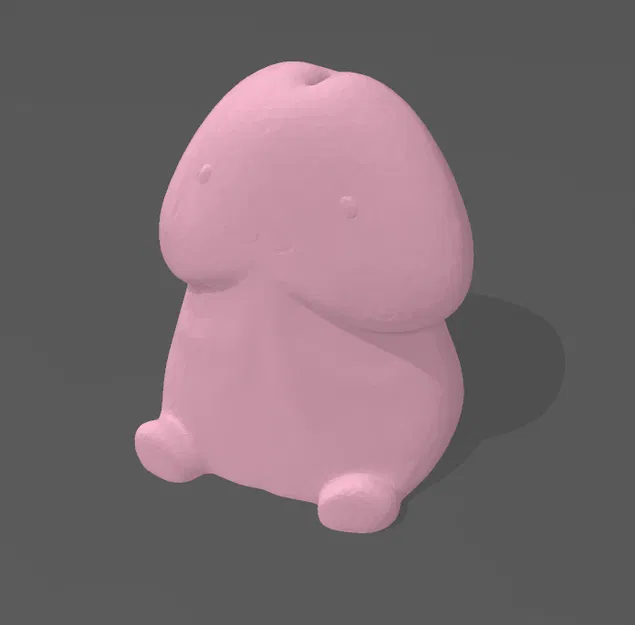 Móc khóa hình "cậu nhỏ" siêu cưng - Image 1