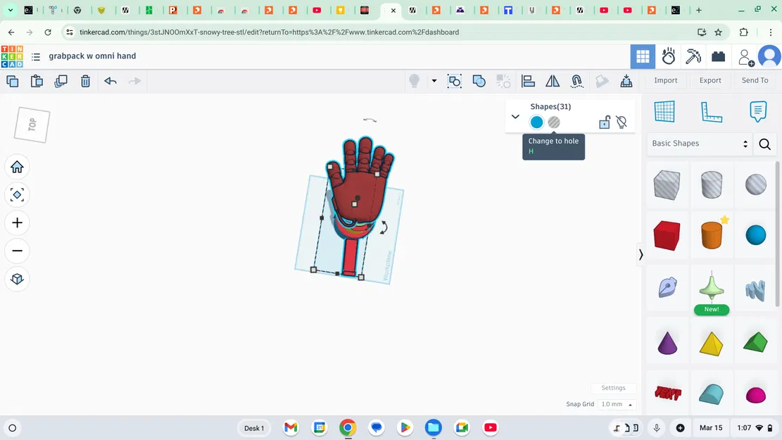 Mô hình Grabpack với Omni Hand - Image 1