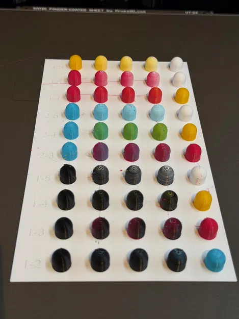 Bảng phối màu Full Spectrum cho máy in XL - Image 1