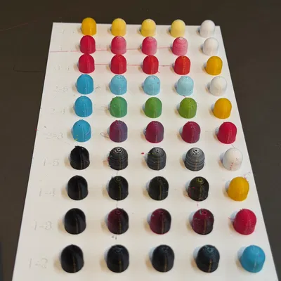 Bảng phối màu Full Spectrum cho máy in XL