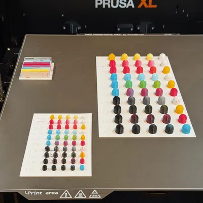 Bảng phối màu Full Spectrum cho máy in XL