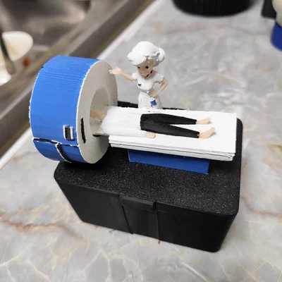 Mô hình máy chụp MRI (MRI scanner)