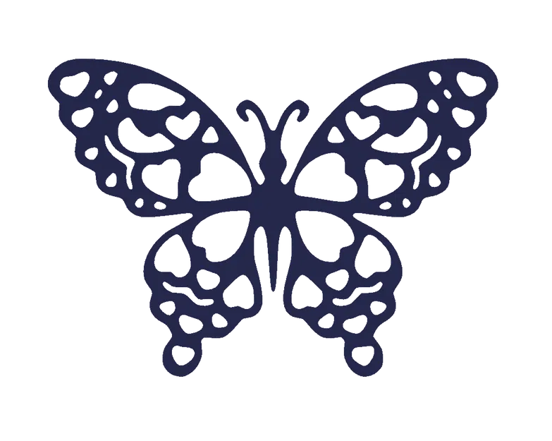 Nút cài áo hình bướm (Butterfly 1 Button) - Image 2