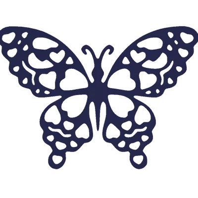 Nút cài áo hình bướm (Butterfly 1 Button)