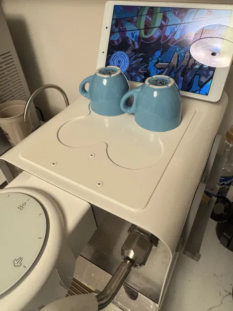 Bộ giá đỡ máy tính bảng gắn sau cho Decent Espresso DE1XL - Image 2