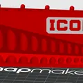 Giá treo bộ khóa lục giác ICON 13 chi tiết cho bảng pegboard - Thumbnail 3