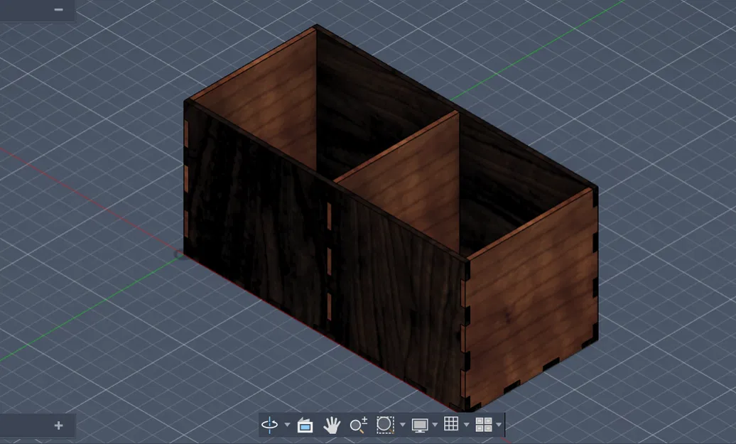 Mô hình hộp đa năng lắp ghép thiết kế tham số cho cắt laser - Image 1