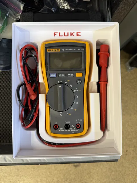 Khay Gridfinity cho đồng hồ vạn năng Fluke 115 - Image 1