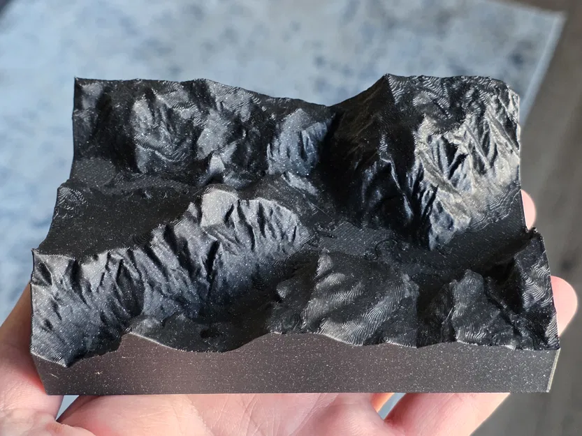 Mô hình địa hình 3D: Thung lũng Yosemite & Half Dome - Image 1