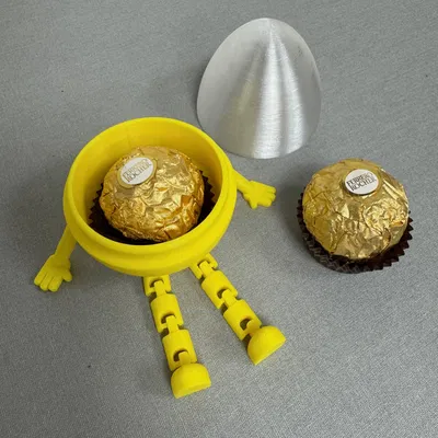 Mô hình Trứng Phục Sinh cử động linh hoạt - Quà tặng Ferrero Rocher