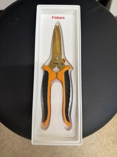 Khay đựng kéo công nghiệp Fiskars - Phụ kiện Gridfinity chuyên dụng - Image 1