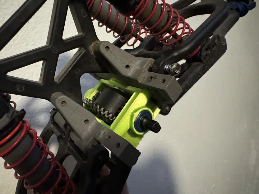 Vỏ vi sai chuyển đổi 6×6 cho Traxxas E-Maxx - Image 1