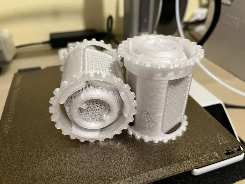 Hộp đựng hạt hút ẩm Silica gel cho cuộn nhựa in 3D - Image 1