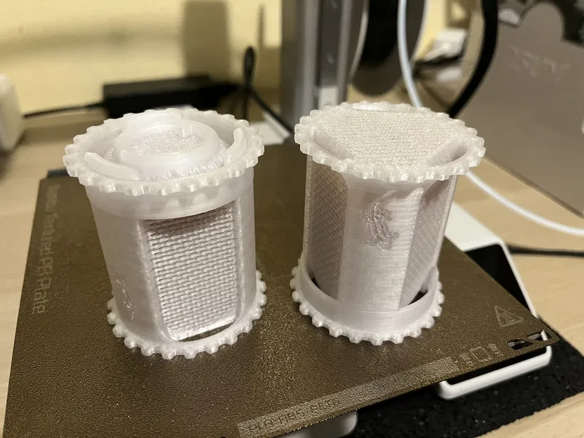 Hộp đựng hạt hút ẩm Silica gel cho cuộn nhựa in 3D - Image 2