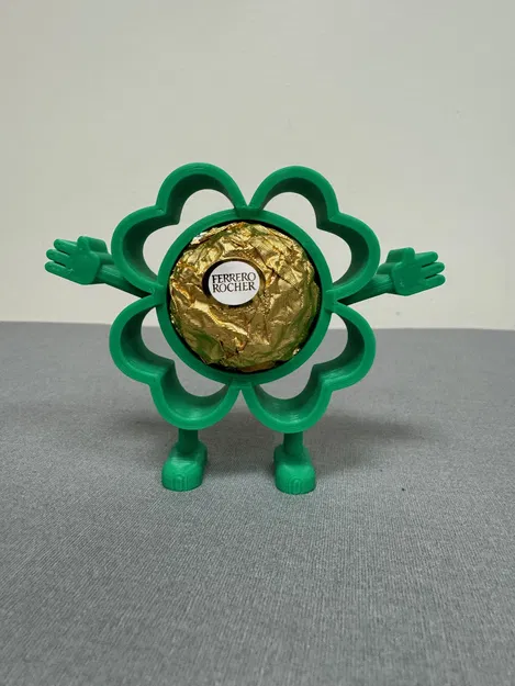Mô hình Cỏ Bốn Lá Thân Thiện đựng socola Ferrero Rocher - Quà tặng ý nghĩa - Image 2