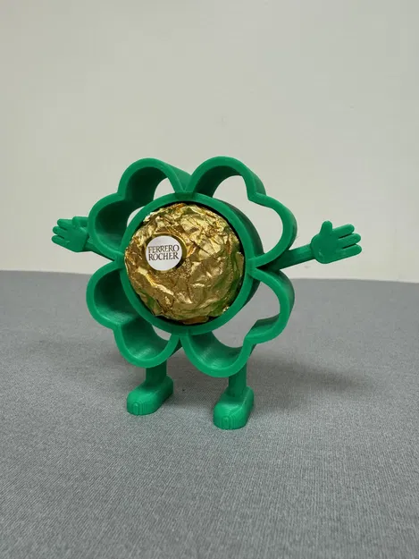 Mô hình Cỏ Bốn Lá Thân Thiện đựng socola Ferrero Rocher - Quà tặng ý nghĩa - Image 3