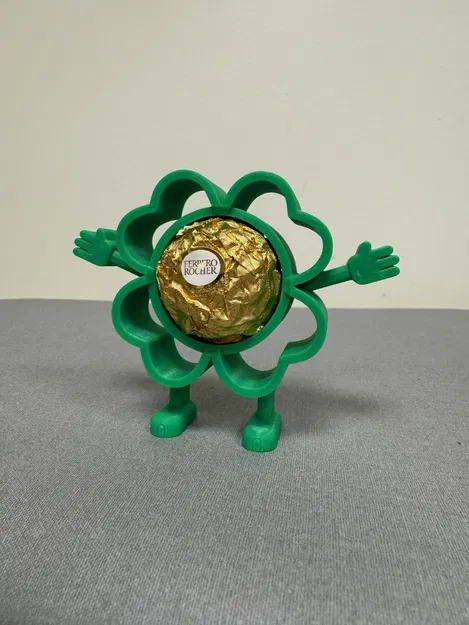 Mô hình Cỏ Bốn Lá Thân Thiện đựng socola Ferrero Rocher - Quà tặng ý nghĩa - Image 4