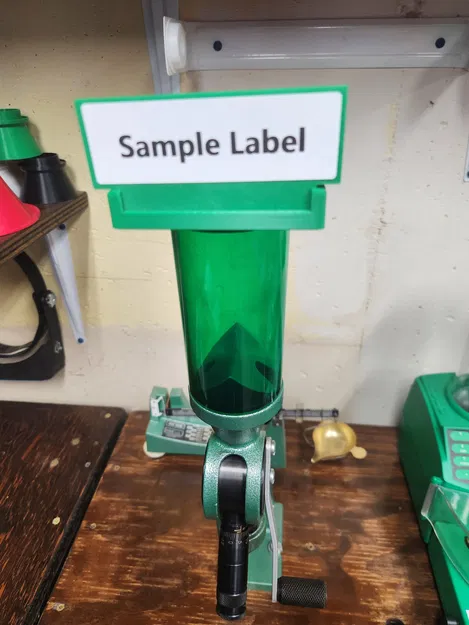 Nắp đậy có khe gắn nhãn cho RCBS Uniflow - Image 3