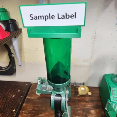 Nắp đậy có khe gắn nhãn cho RCBS Uniflow