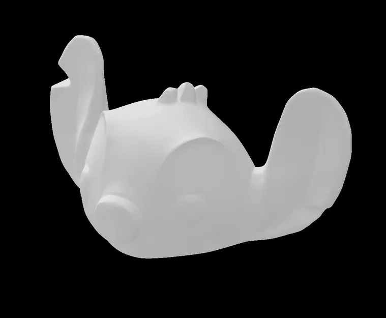 Mô hình đầu Stitch tương thích Lego - In 3D sáng tạo tại nhà - Image 1