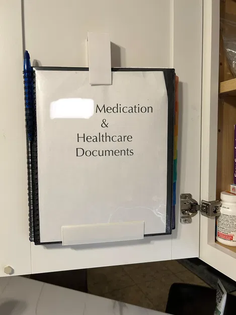 Giá đỡ hồ sơ 2 mảnh đơn giản - Image 1