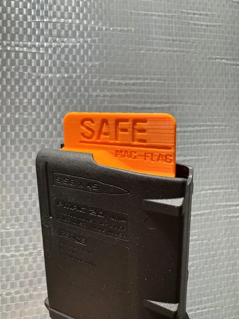 BeeHyve Ballistics Mag Flag - Cờ Báo An Toàn Tích Hợp Băng Đạn - Image 2