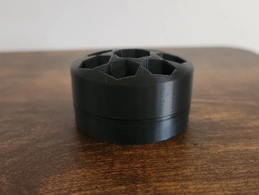 Ống cắm bút lục giác nghiêng gọn gàng – Phụ kiện bàn làm việc tối giản - Image 2