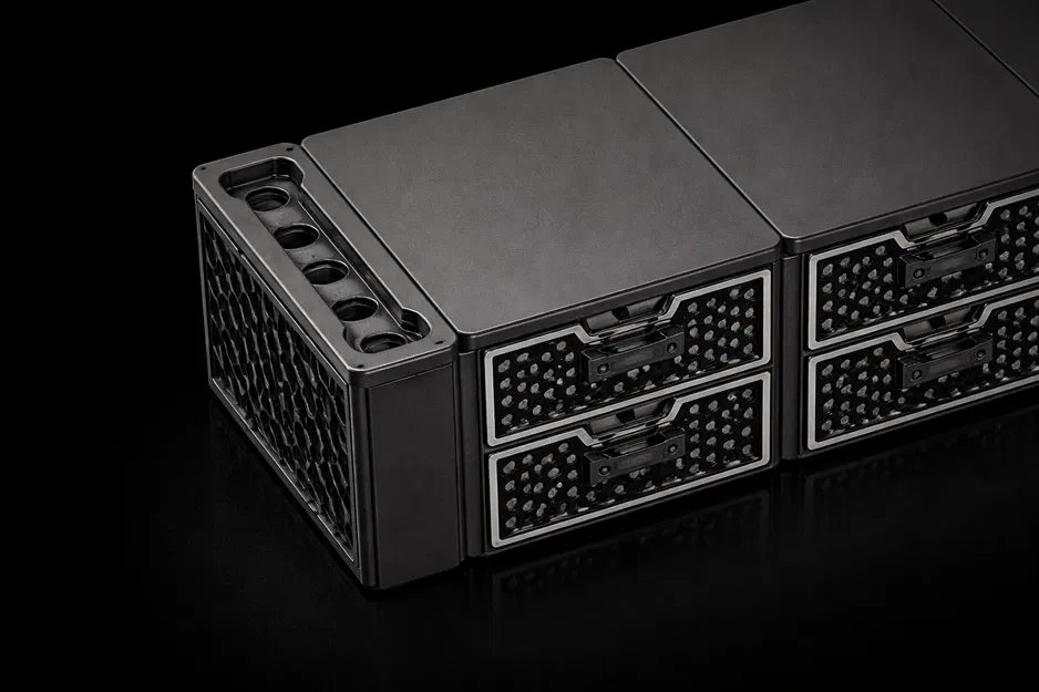 Bộ Kệ Để Bàn & Giá Đỡ Màn Hình Đa Năng + Ngăn Kéo Xếp Chồng - Image 4