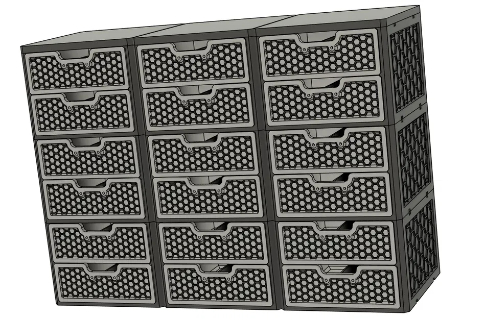 Bộ Kệ Để Bàn & Giá Đỡ Màn Hình Đa Năng + Ngăn Kéo Xếp Chồng - Image 7