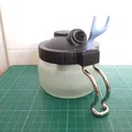 Giá đỡ Airbrush thay thế cho hũ rửa thông dụng - Thumbnail 2