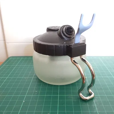 Giá đỡ Airbrush thay thế cho hũ rửa thông dụng