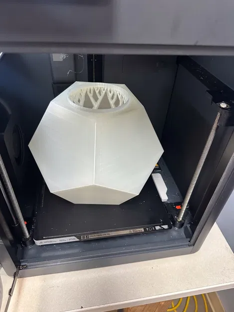 Chụp đèn hình khối Dodecahedron cho đèn Ikea Fado - Image 2